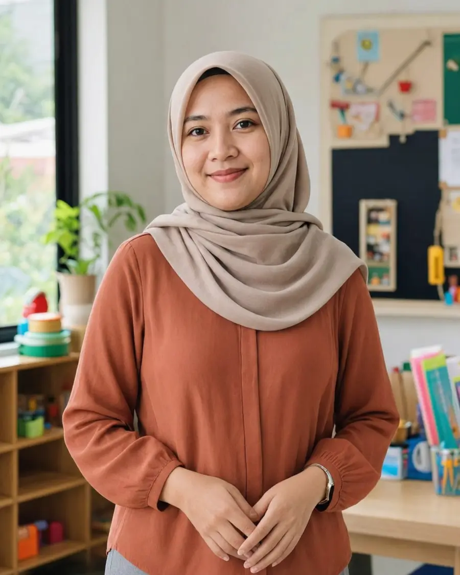 Ilustrasi representasi anggota tim cabang Cibadak